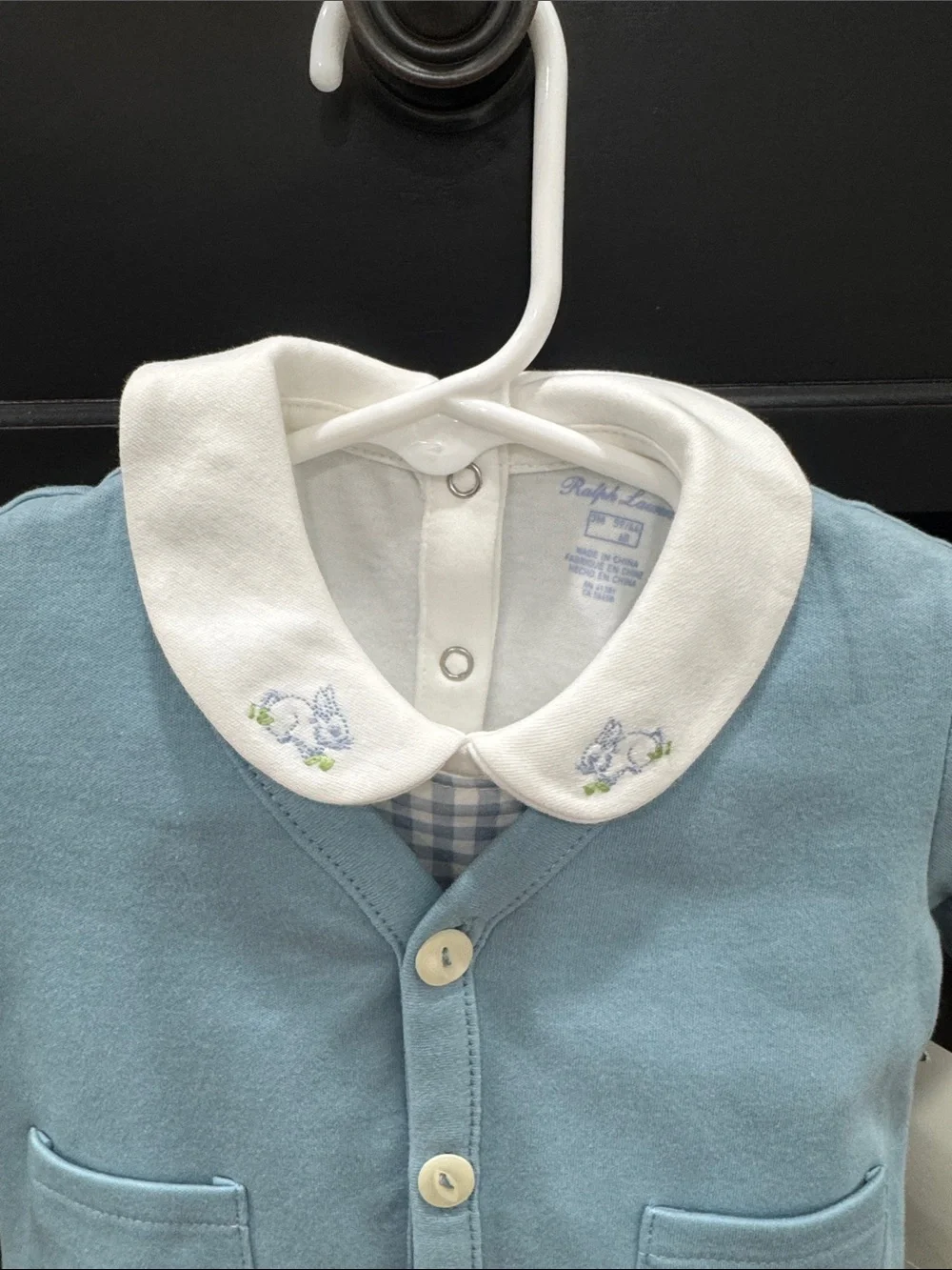 Ralph Lauren Baby 3 Months 100% Better Cotton bodysuit, cardigan, and trousers